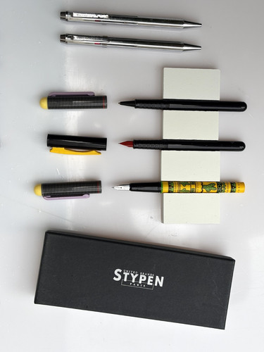 Lot stylos plume - , bille